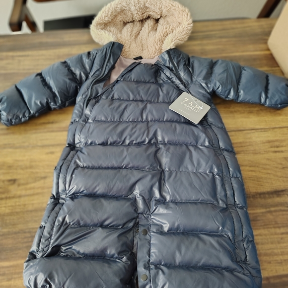 Nwt 7.am Enfant Navy Kids Sleep Sack